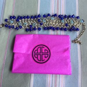 BuDhaGirl Green& blue bead gold chain bracelet✨